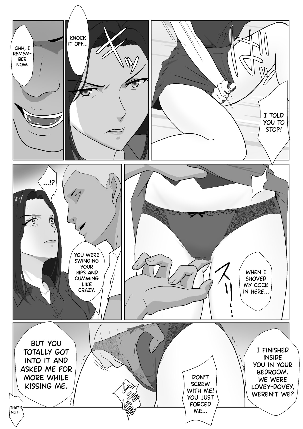 Hentai Manga Comic-An extra time when a career woman's mother was seduced by a delinquent-Read-12